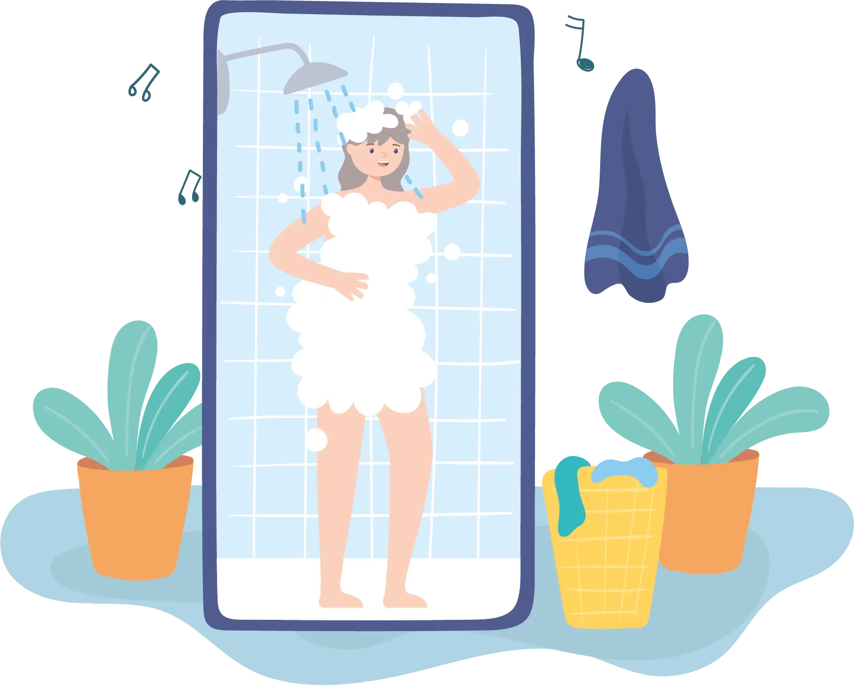 femme douche personne âgée éviter risque transformer votre baignoire en douche agence habitat
